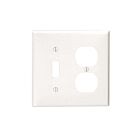 Plaque murale 2 dispositifs Leviton 80705-w blanc
