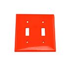 Plaque murale 2 dispositifs Leviton 80709-r rouge