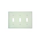 Plaque murale pour interrupteur à bascule Leviton 80711-t amande pâle