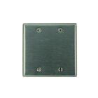 Plaque murale 2 dispositifs Leviton 84025-40 argent