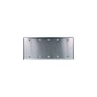 Plaque murale 5 dispositifs Leviton 84065-40 acier inoxydable