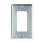 Plaque murale Decora Leviton 84401-40 acier inoxydable