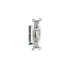 Interrupteur à bascule Leviton cs120-2t amande pâle