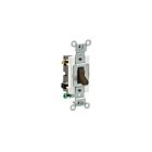 Interrupteur à bascule Leviton cs215-2 marron