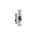 Interrupteur à bascule Leviton cs220-2e noir