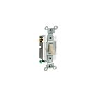 Interrupteur à bascule Leviton cs315-2 marron