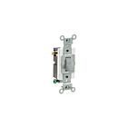 Interrupteur à bascule Leviton cs315-2gy gris