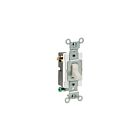 Interrupteur à bascule Leviton cs315-2t amande pâle