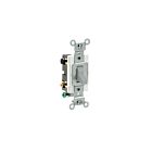 Interrupteur à bascule Leviton cs415-2gy gris