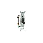 Interrupteur à bascule Leviton cs420-2e noir