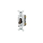 Interrupteur à bascule Leviton csb1-15 marron