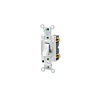 Interrupteur à bascule Leviton csb1-20w blanc