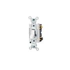 Interrupteur à bascule Leviton csb2-15w blanc