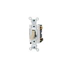 Interrupteur à bascule Leviton csb3-15i ivoire