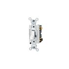 Interrupteur à bascule Leviton csb3-20w blanc