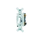Interrupteur à bascule Leviton csb4-20w blanc