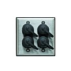Kit de plaque murale 2 dispositifs Leviton d670k-2s4