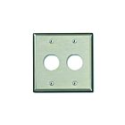 Plaque murale Leviton d6710-2s2