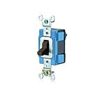 Interrupteur à bascule Leviton m1201-lhw marron