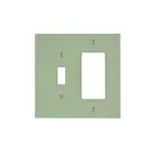 Plaque murale 2 dispositifs Leviton pj126-i ivoire