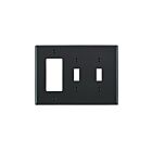 Plaque murale 3 dispositifs Leviton pj226 marron
