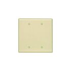 Plaque murale 2 dispositifs Leviton pj23-gy gris