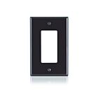 Plaque murale pour dispositif décorateur Leviton pj26 marron