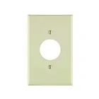 Plaque murale 1 dispositif Leviton pj7-t amande pâle
