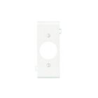 Plaque murale 1 dispositif Leviton psc7-w blanc