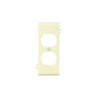 Plaque murale Leviton psc8-i ivoire