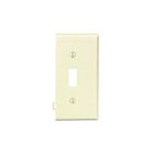 Plaque murale 1 dispositif Leviton pse1-i ivoire