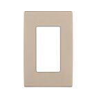 Plaque murale sans vis Leviton rewp1-dt havane racé