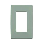 Plaque murale pour 1 dispositif décorateur Leviton rewp1-ws fumée de bois
