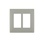 Plaque murale sans vis Leviton rewp2-ca café au lait