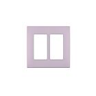 Plaque murale sans vis Leviton rewp2-fp limonade rose