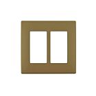 Plaque murale sans vis Leviton rewp2-wc caramel chaud