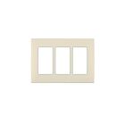 Plaque murale sans vis Leviton rewp3-gc blanc côte d'or