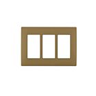 Cadre d'insertion QuickPort Leviton rewp3-wc caramel chaud