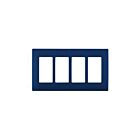 Plaque murale sans vis Leviton rewp4-rn marine somptueux