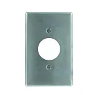 Plaque murale 1 dispositif Leviton ssj7-40 acier inoxydable