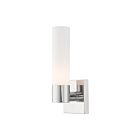 Livex Lighting Aero 10101-05 60W 1-Lumière Chrome poli Applique Murale