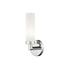 Livex Lighting Aero 10103-05 60W 1-Lumière Chrome poli Applique Murale