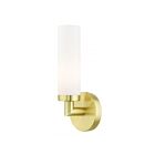 Livex Lighting Aero 10103-12 60W 1-Lumière Laiton satiné Applique Murale
