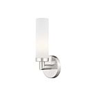 Livex Lighting Aero 10103-91 60W 1-Lumière Nickel brossé Applique Murale