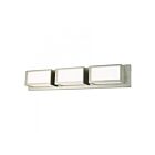 Livex Lighting 10133-91 Sutter  3-8W Nickel brossé Luminaire de vanité