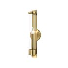 Livex Lighting Castleton 10142-01 60W 1-Lumière Laiton antique Applique Murale