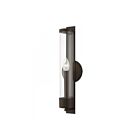 Livex Lighting Castleton 10142-07 60W 1-Lumière Bronze Applique Murale