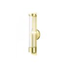 Livex Lighting Castleton 10142-12 60W 1-Lumière Laiton satiné Applique Murale
