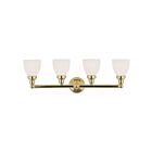 Livex Lighting 1024-02 Classic 4-Lights 400W Laiton poli Luminaire de vanité