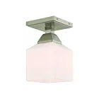 Livex Lighting Aragon 10280-91 1-Lumière 100W Luminaire de plafond
